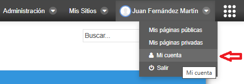 Mi cuenta en EducaMadrid.
