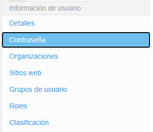 Contraseña en EducaMadrid.