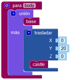 Programa de la pieza simple 05 en 3D.