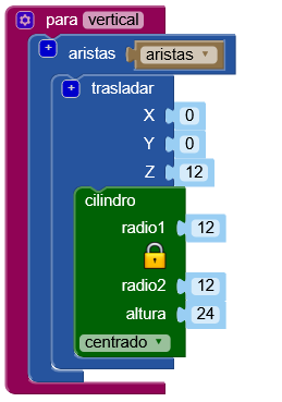 Programa de la tubería en 3D.