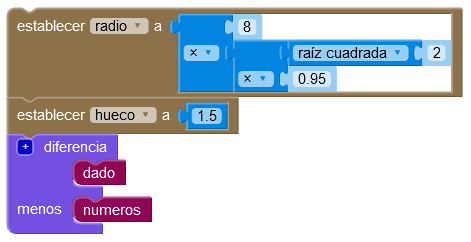 Programa del dado.