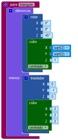 Programa de la llave de apriete en 3D.