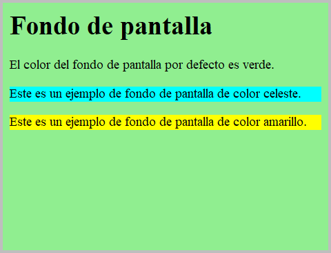 Resultado de visualizar los ficheros css-background.html y css-background.css en un navegador